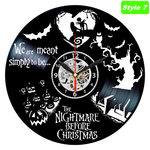 Jack Skellington Love Sally Wall Clock