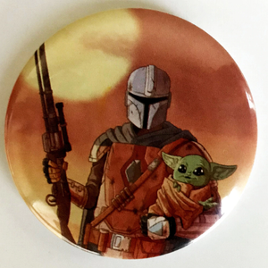 Baby Yoda Badge Pin