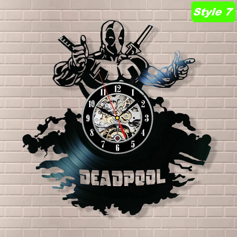 Deadpool Wall Clock