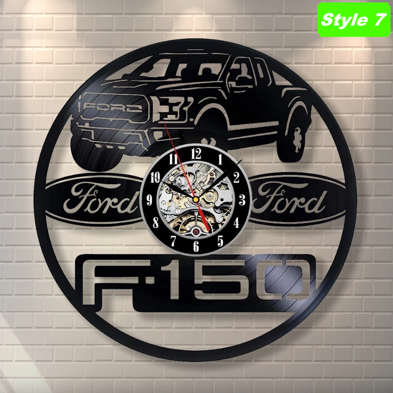 Ford Mustang Wall Clock