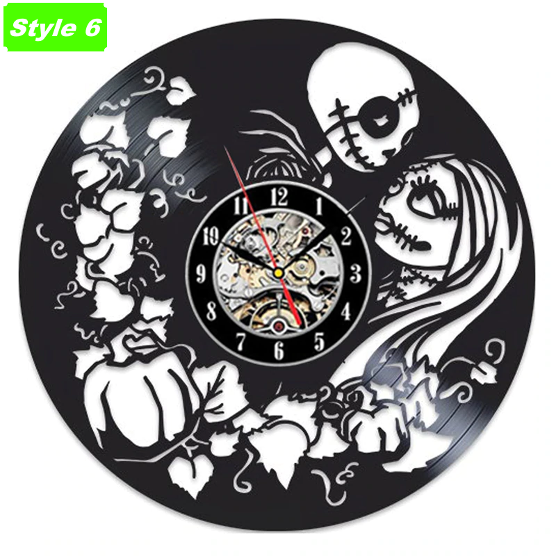 Jack Skellington Wall Clock