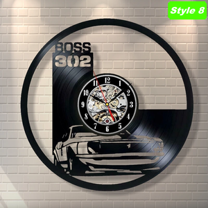 Mustang Wall Clock