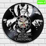 Jack Skellington Love Sally Wall Clock