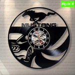 Ford Mustang Wall Clock