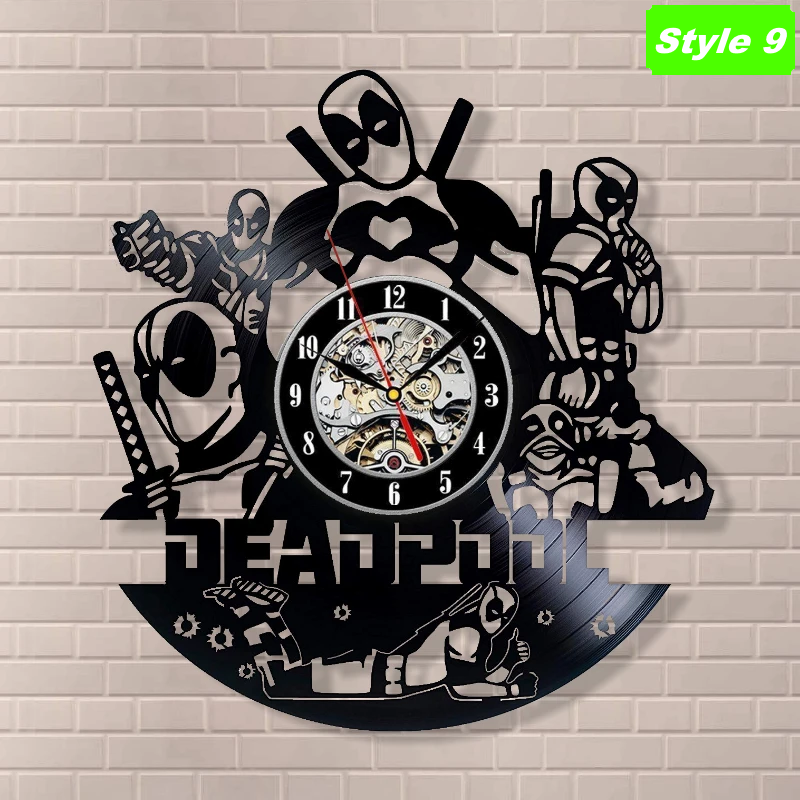 Deadpool Wall Clock