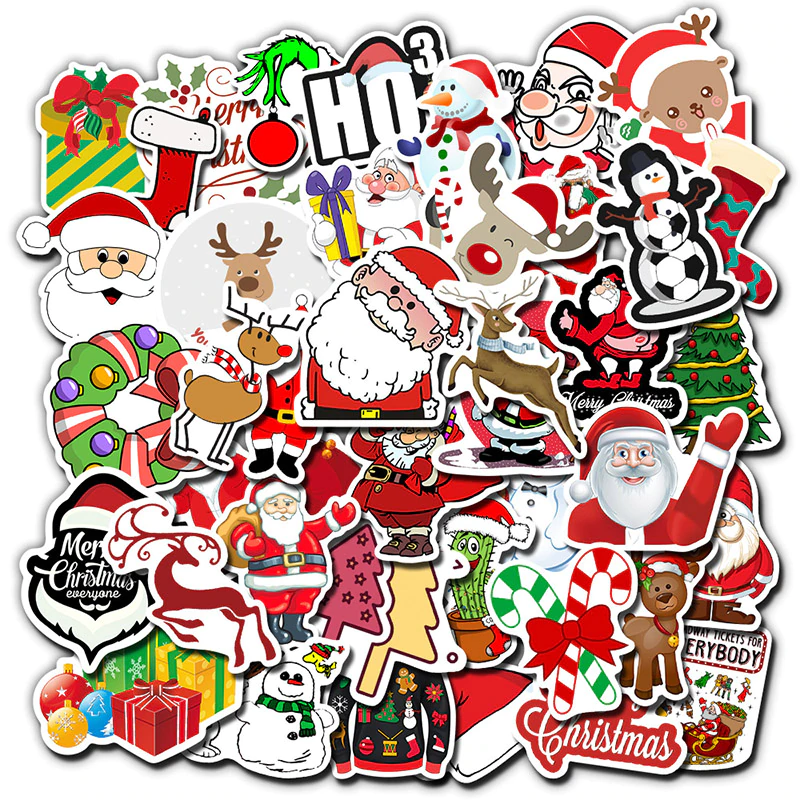 Merry Christmas HO3 Stickers