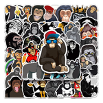 Chimpanzee Gorilla Stickers