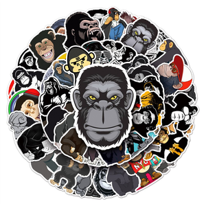 Chimpanzee Gorilla Stickers