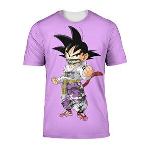 Dragon Ball Goten Purple Cool T-Shirt