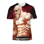 Dragon Ball Master Roshi Muscle 3D T-Shirt