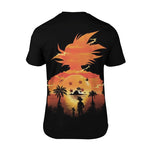 Dragon Ball Sunset Cool T-Shirt