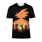 Dragon Ball Sunset Cool T-Shirt