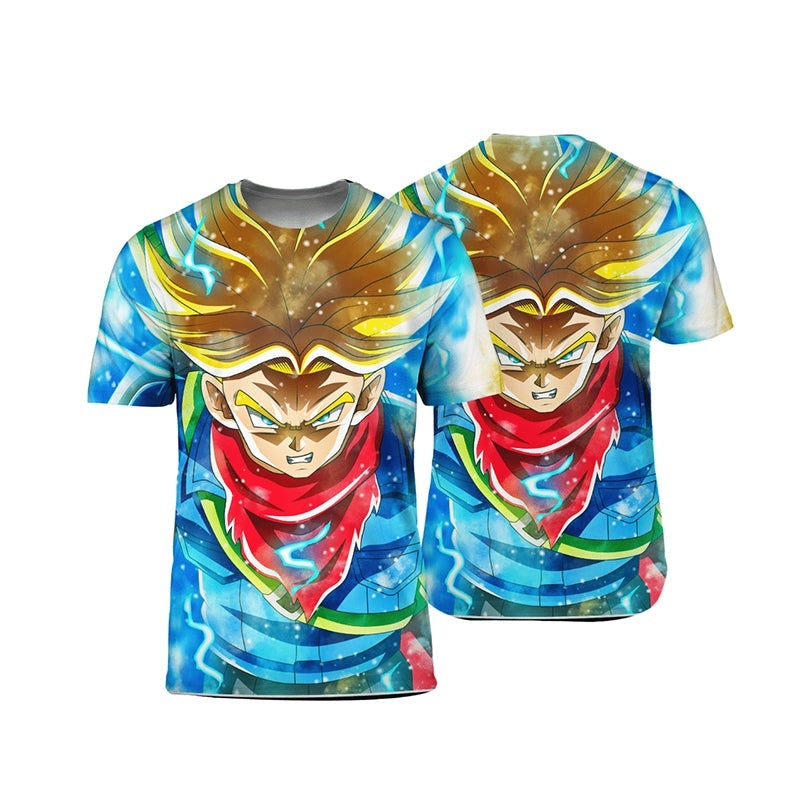 Dragon Ball Super Saiyan Rage 3D T-Shirt