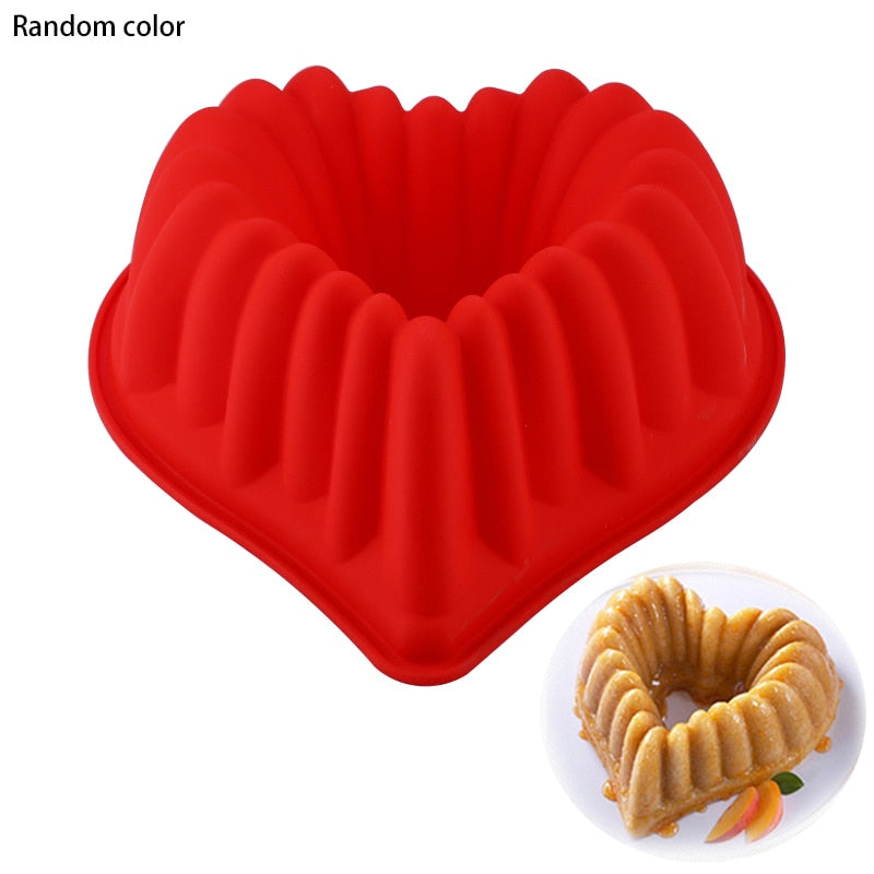 Pastry Cake 3D Shape Silicone Mold