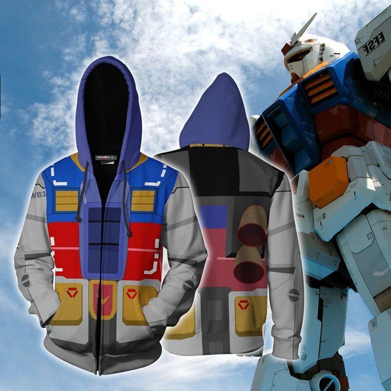 Gundam Cosplay Hoodie