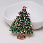 Christmas Tree Office Enamel Brooch Pins Gifts