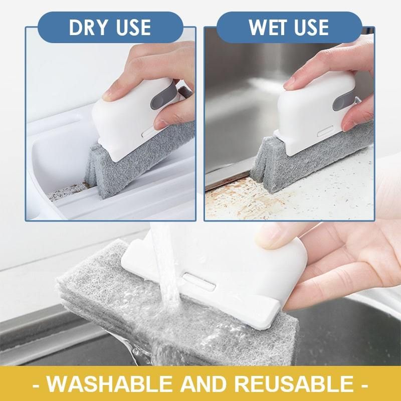 2-in-1 Creative Window Groove Cleaning Brush