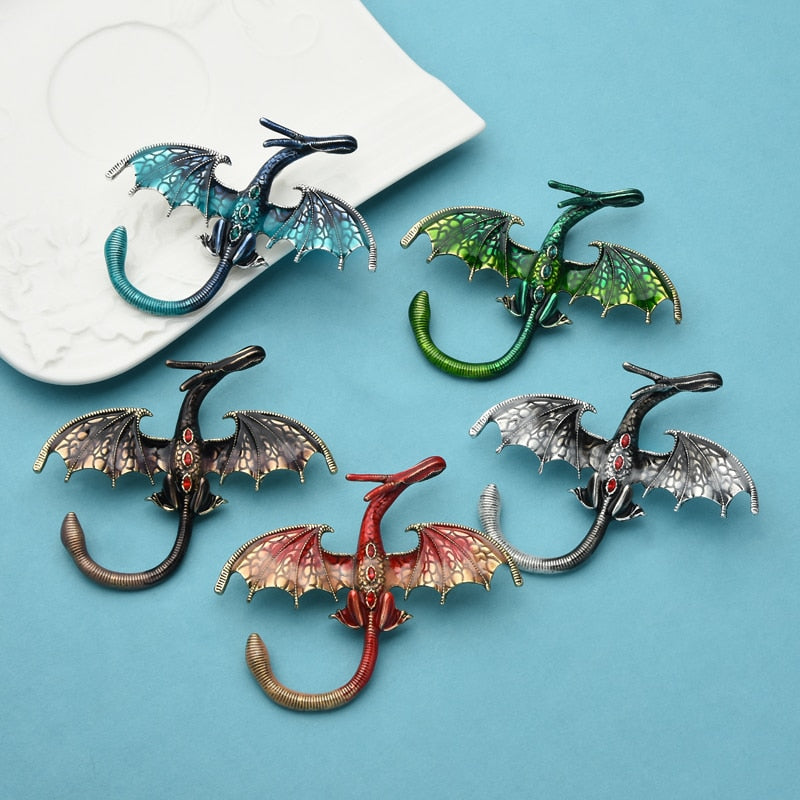 Dragon Newest Enamel Brooch Pins