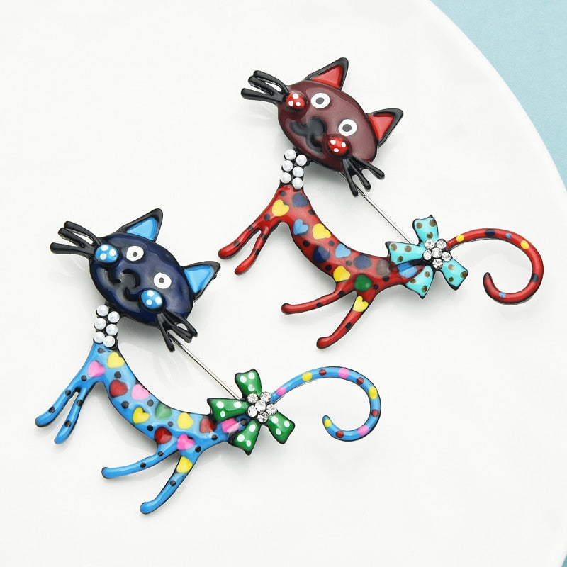 Lovely Cat Brooch Pins Gifts