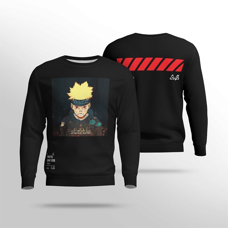 Naruto Dark Side Black Cool T-Shirt & Hoodie