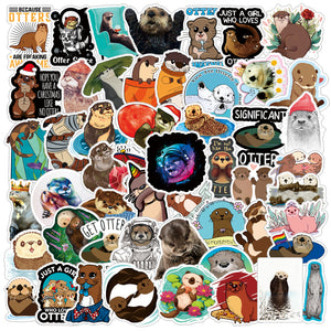 Otter Stickers