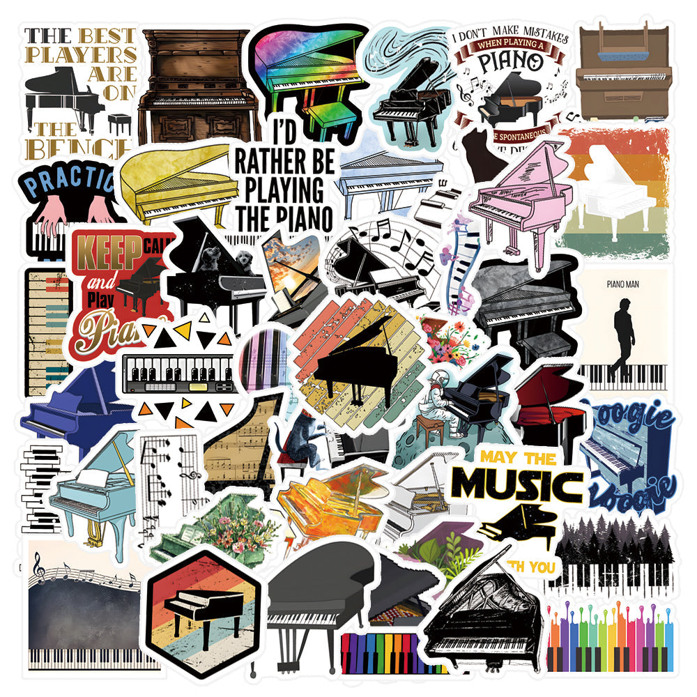 Piano Stickers