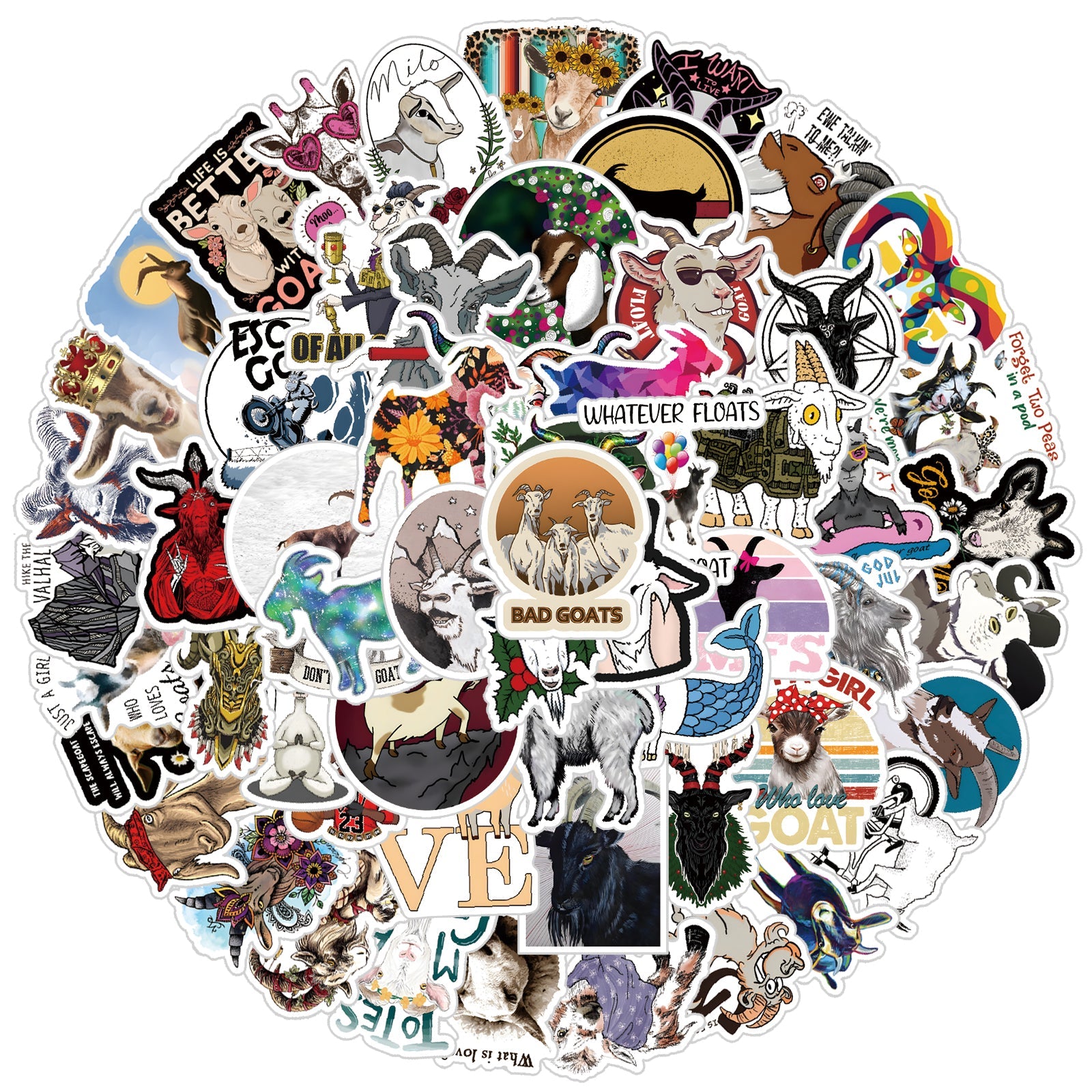 Goat Stickers