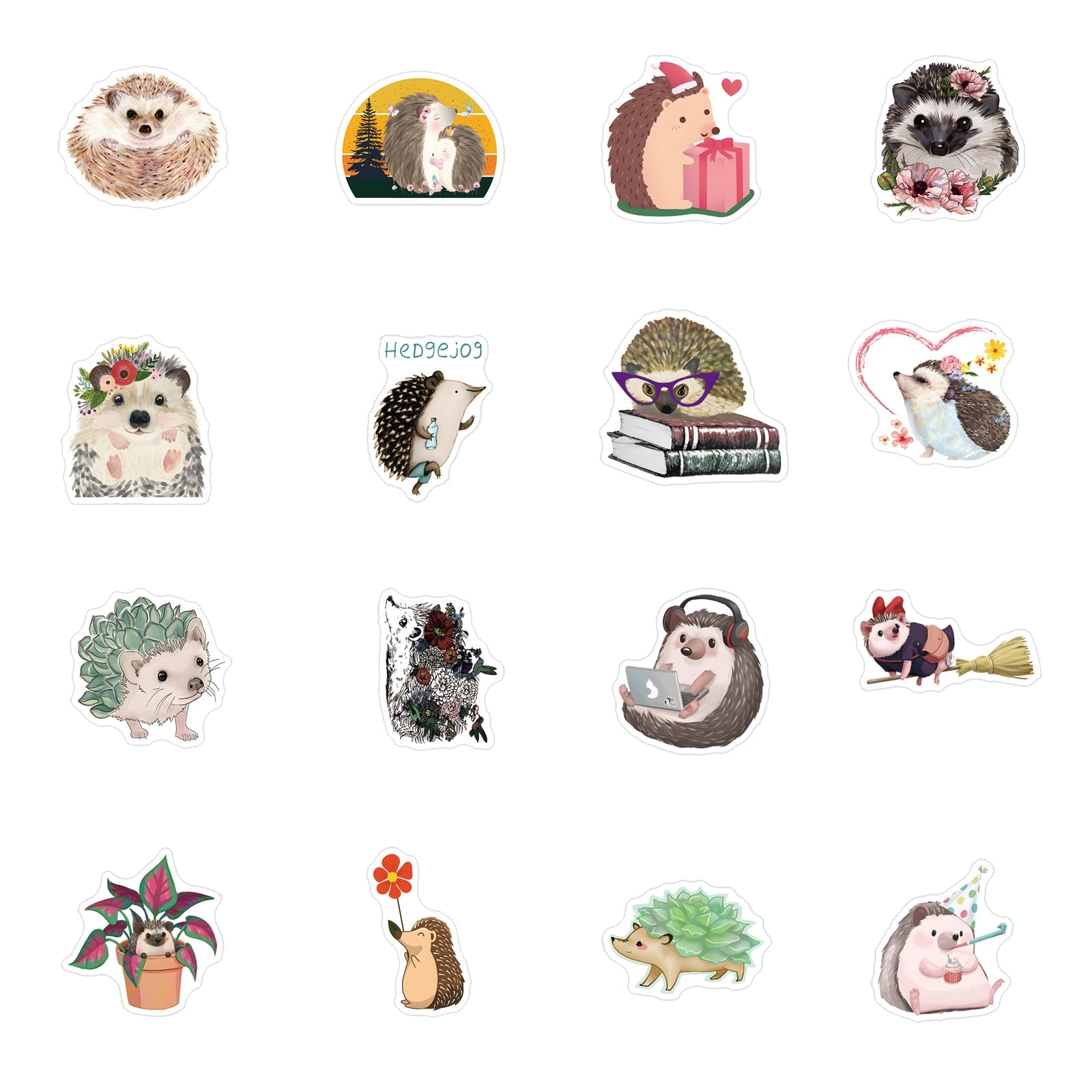 Hedgehog Stickers