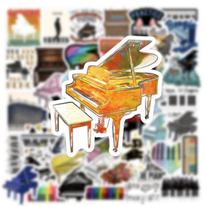 Piano Stickers