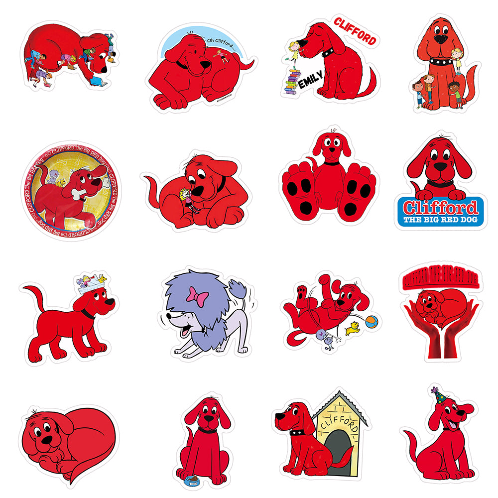 Clifford the Big Red Dog Stickers