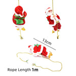 Santa Claus Climbing Christmas Gift Toy