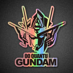 Gundam car two-dimensional laser stickers