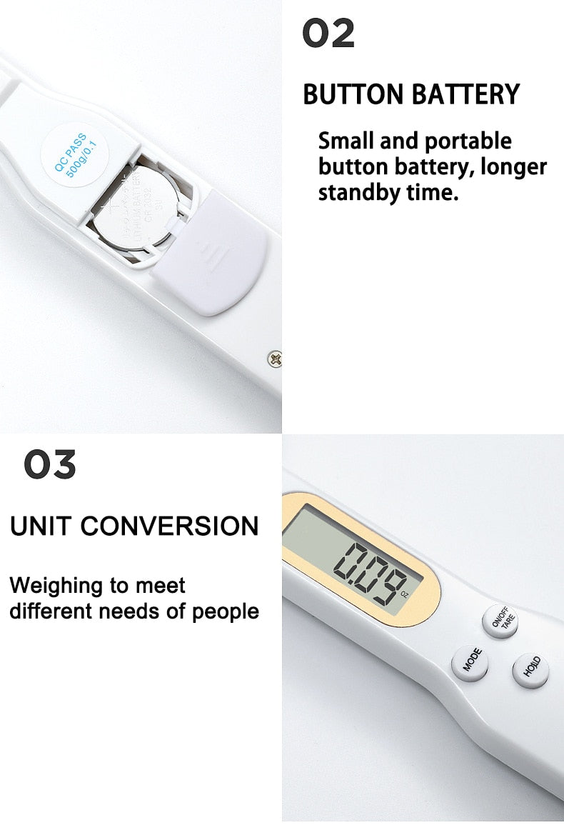 Measuring Digital Spoon Kitchen Scale