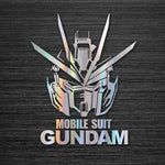 Gundam car two-dimensional laser stickers