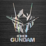 Gundam car two-dimensional laser stickers