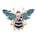 Bee Flower Brooch Pin Gifts