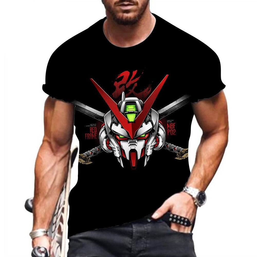 Gundam 3D Print T-shirt