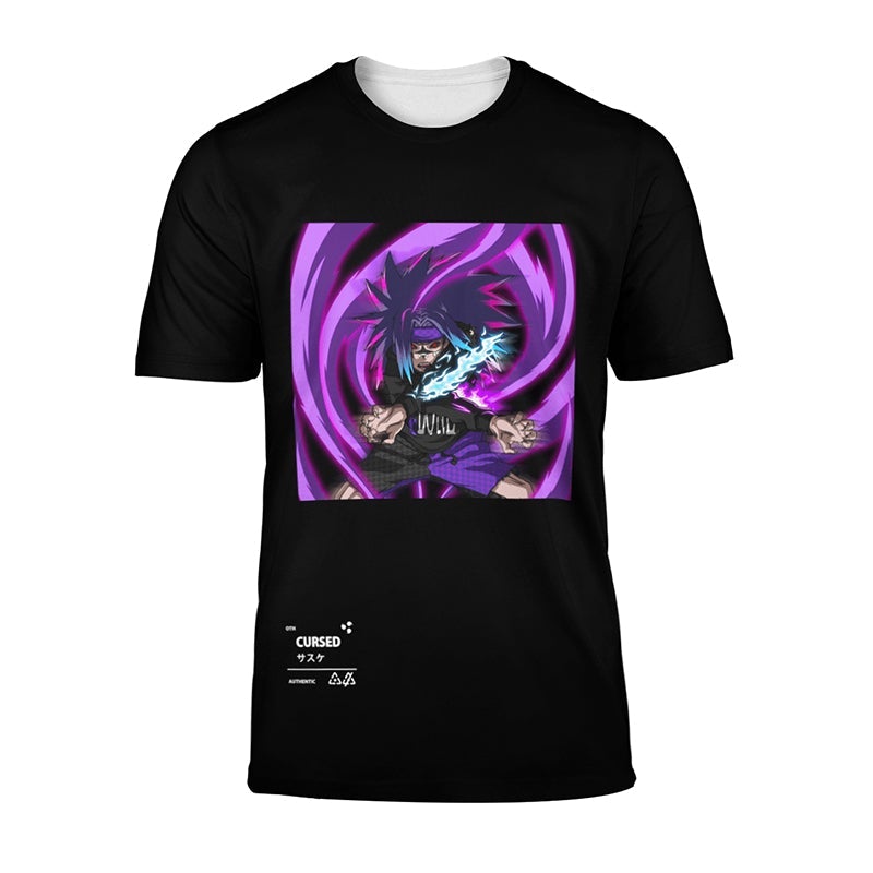 Sasuke Cursed Black Cool T-Shirt & Hoodie