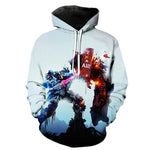 Gundam 3D Printed Hoodie