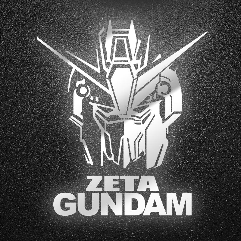 Gundam car two-dimensional laser stickers