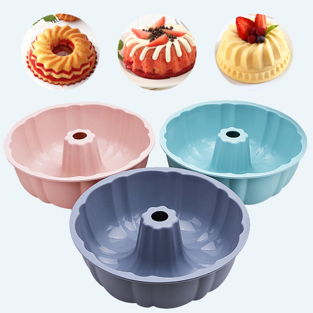 Pastry Chocoflan Cake Round Shape Silicone Mold