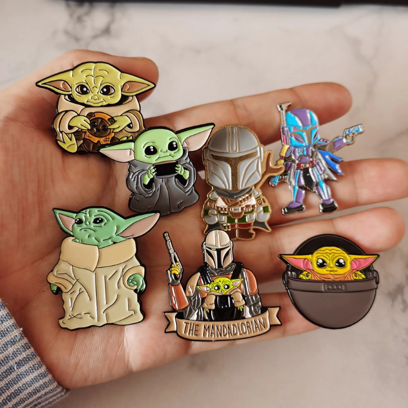 Baby Yoda Pins