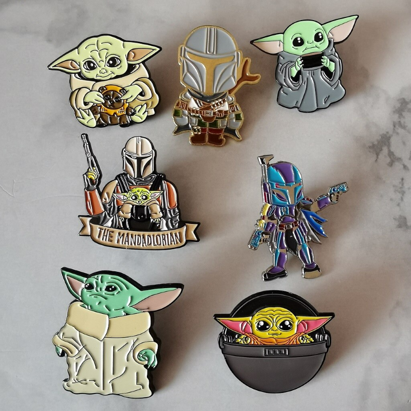 Baby Yoda Pins