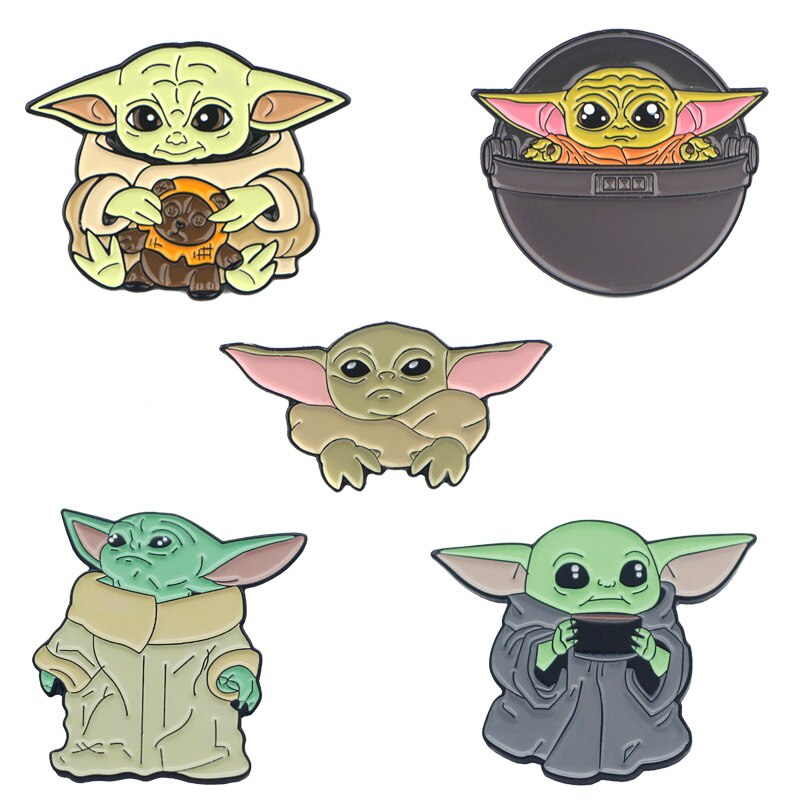 Baby Yoda Pins