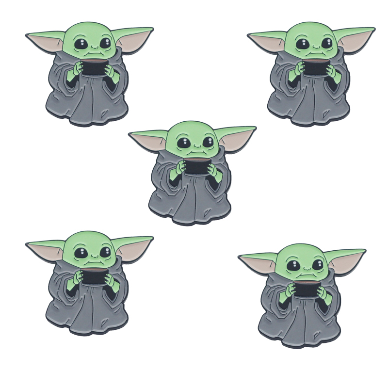 Baby Yoda Pins SET 5pcs