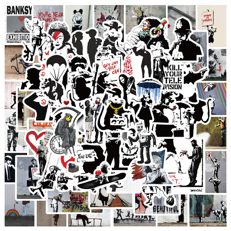 Banksy Stickers