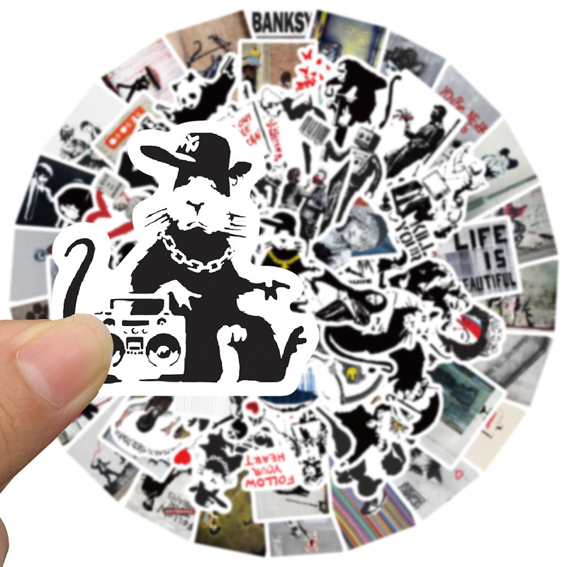 Banksy Stickers