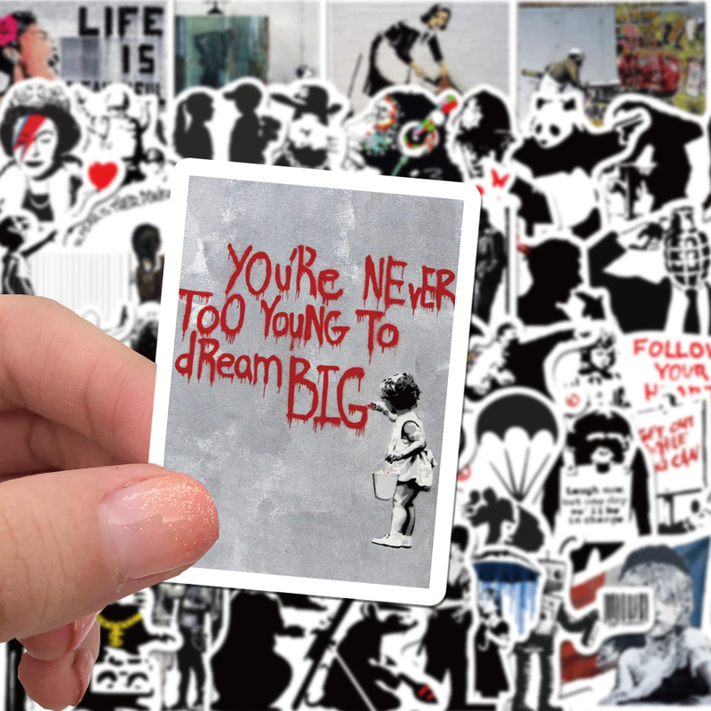 Banksy Stickers