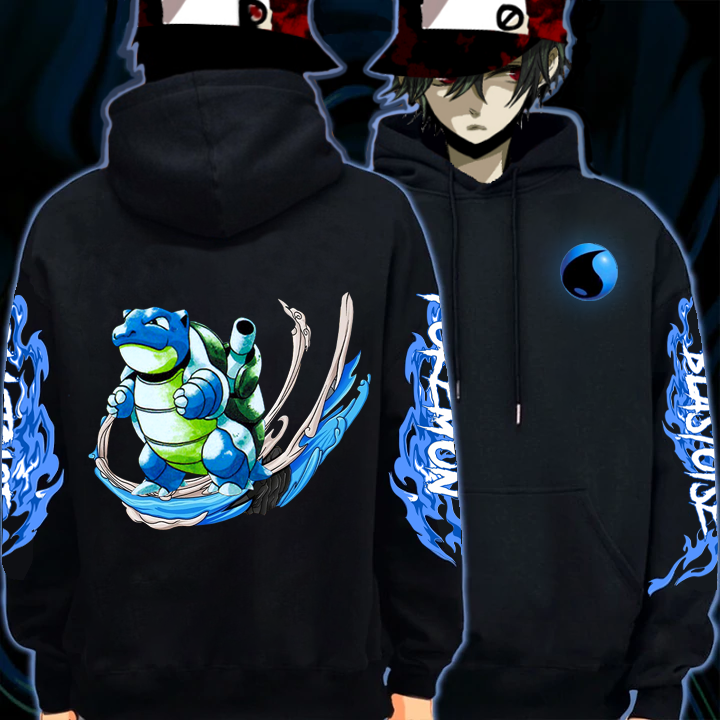 PKM 1st Blastoise Hoodie