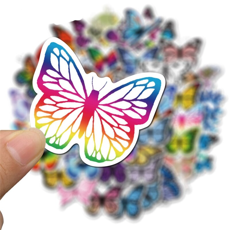 Butterfly Colorful Stickers